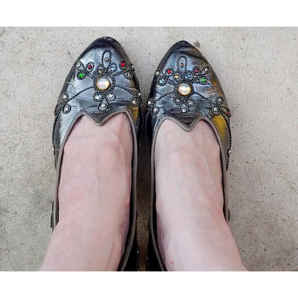 Vintage '50s Embellished Heels